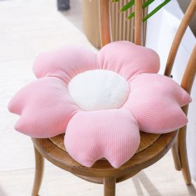 Bed and Breakfast Cushion Small Daisy Petal Cushion (Option: Pink cherry blossom-50cm)