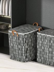 Gray Clothes Storage Bag Neatly organize protect and store garments (Color: mahjong pieces, size: XL)